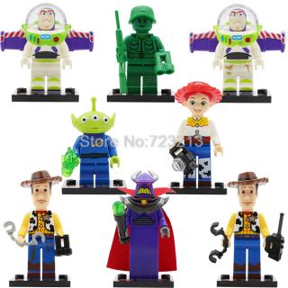 Single Sale Toy Story IV Figure Buzz Lightyear Woody Aliens Jessie Dra_1